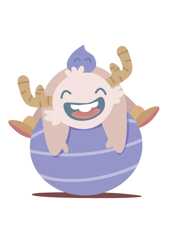 Mascote Evolud